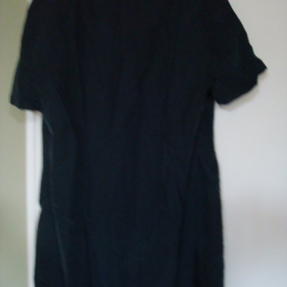 NWT Betsy Black Metallic Blouse Size 8 - Picture 5 of 12